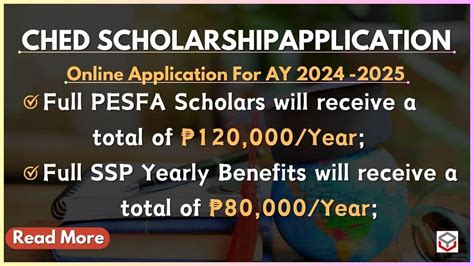 governmentph.com|CHED Scholarship 2024 .